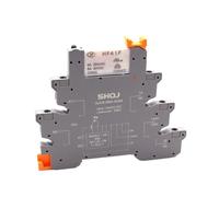 20 unids/caja 41F-1Z-C2-1 C4 HF41F 24-ZS 12-ZS 5-ZS QJCS-05W-AD24 05WL SPDT 1CO 6A módulo de relé ultradelgado sin tornillos(Gray Screw,SSR DC-DC 6A)