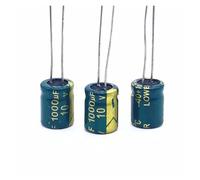 20 unids/lote 10V 1000Uf Lage Esr/impedancia de alta frecuencia condensador eléctrico aluminio Maat 8X9 20% Capacitance Meters
