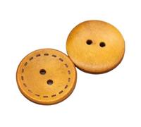 20 unids/lote 9mm-35mm Retro dos ojos y cuatro botones de madera botón redondo suéter mujer abrigo ropa Para Camisa(Antique Copper,10mm 20pieces)
