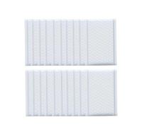 20 unids/lote, bolsa autosellada for correo de burbujas, sobres plástico acolchados, bolsas con cierre automático para guardar y almacenar objetos pequeños(Pink,15 * 18cm)