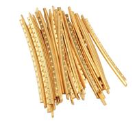 20 unids/lote de alambre de latón para diapasón de bajo guitarra eléctrica, 19 trastes, 22 trastes, 2 trastes, 2 mm, 2 0 mm de ancho, alambre de pretina popular