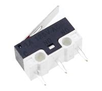 20 unids/lote Micro interruptor pulsador interruptor 3 pines 1A 125V AC Mini Interruptor táctil for luz for ratón(13.5mm)