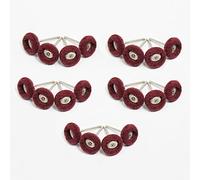20 unids Mini Taladro abrasivo Cepillo de Nylon Pulido de Ruedas Pulido 3.2mm Shank Metal Polish for Dremel Set de Accesorios de Herramientas rotativas (Color : 20pcs Grit 400)