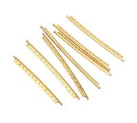 20 Unids/Set de Alambre de Traste de Guitarra de Latn de 2, 0mm para Guitarras Populares de Madera, Prevencin de Corrosin, Alta Durabilidad