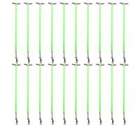 20 Unids/Set Eslabones Giratorios de 3 Vías Equilibrio Cruces Línea Giratorios de Pesca con Cuentas Luminosas Broches en Forma de T de Acero Inoxidable Señuelos de Pesca de Acero Inoxidable Línea de
