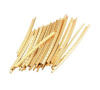 20 unids/set Guitarra Pretina Alambre 2 2 mm 2 0mm 19 trastes 22 trastes latón traste conjuntos de alambre para guitarra bajo diapasón reemplazo