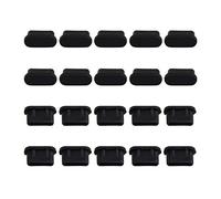 20 unids universal silicona tapa USB 3.1 tipo C puerto anti polvo enchufe protector compatible con Smartphone Tablet ordenador portátil dispositivos