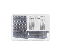 20 Valores * 10 Piezas SMF 200W SOD-123 TVS Kit de diodos de protección unidireccionales de montaje en superficie