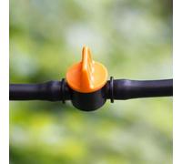 20 válvulas de control de flujo de púas de 1/para 4 pulgadas para tubos de riego de 4 mm y 7 mm, adecuadas para gestión de agua de baja presión