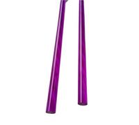 20 varillas acrílicas de 3 mm de diámetro, de 4 a 10 pulgadas, redondas, for manualidades, barras, tartas, mástiles.(Purple,3x250mm)