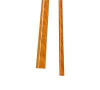 20 varillas acrílicas de 3 mm de diámetro, de 4 a 10 pulgadas, redondas, for manualidades, barras, tartas, mástiles.(Orange,3x100mm)