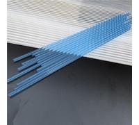 20 varillas cilíndricas rígidas de acrílico, palitos redondos for tartas de 3 mm de diámetro, ideales for decorar tartas de caramelo, manualidades y modelos DIY.(Blue,3x200mm)