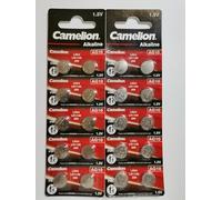 20 x AG10 LR54 Pilas de botón 389 gp62 a SR1130 W Camelion