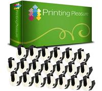 20 x DK11203 Etiquetas Compatible con Brother P-Touch QL-500 QL-570 QL-650 QL-700 QL-720 QL-800 QL-810 QL-820 QL-1100 QL-1110N | 17mm x 87mm | 300 Etiquetas por Rollo | Etiquetas para Carpetas, Papel