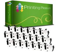 20 x DK11209 Etiquetas Compatible con Brother P-Touch QL-500 QL-570 QL-650 QL-700 QL-720 QL-800 QL-810 QL-820 QL-1100 QL-1110N | 29mm x 62mm | 800 Etiquetas por Rollo | Etiquetas de dirección, Papel