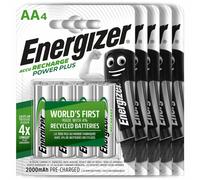 20 X Energizer AA Power Plus 2000 mAh Baterías Recargables 1.2V NiMh Accu HR6