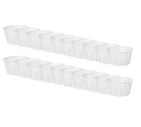 20 x Molde para Queso 9x7cm - Para Producción de Queso Fresco de Desayuno, Ideal para Porciones Pequeñas
