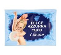 20 x Pagliier Felce Azzurra Talco Classico - Polvos corporales (rellenos de 100 g y robusta, en bolsas con una válvula aromatizante de sabor, 1000 gramos de granos)