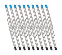 20 x recambios de cartuchos de tinta para bolígrafos, recambios de cartuchos de tinta de metal para formato G2, recambios de cartuchos de tinta compatibles con bolígrafos Parker, color de escritura