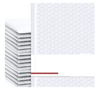 200/10 unidades de bolsas burbujas película nacarada, impermeables, autoadhesivas, autosellantes, for envíos por mensajería y almacenamiento para joyas, cosméticos(11x15cm,100pcs)