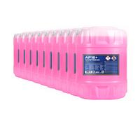 200 (10x20) Litro Mannol Longlife Anticongelante AF12 + Concentrado Rojo