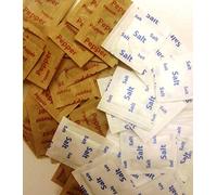 200 + 200 Sal Pimienta individual Salt & Pepper Sobres