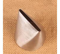 #200#201#202 Extra grande de acero inoxidable crema pastel boquilla glaseado boquillas para manga pastelera Fondant pastelería punta decoración herramienta para hornear-1 Uds 201
