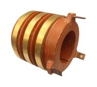 200-225 Colector de anillo conductor cobre deslizante ID 85 OD 140 alto 125 llave 16 ancho 18MM(Single constant pressure spring)