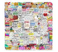 200 adhesivos de motivación con frases positivas - Citas inspiradoras para niños, adolescentes y adultos, adhesivos de vinilo resistentes al agua para botellas de agua, portátiles, libros