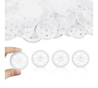 200 arandelas de plástico PP, placas de 45 mm, placas aislantes, buen efecto de apoyo, discos de plástico para fijación y apoyo de placas aislantes de espuma