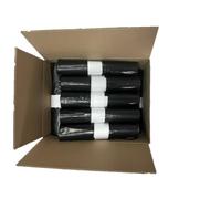 ★200 Bolsas Basura FUERTE SEDISAC PE 100% Reciclado UNE-EN15343 110L 90x105 45µm galga 180 Negras. (200 uds.) GTIN 8437027548055 Contribución al SCRAP, RD 1055/2022. ENV/2025/54349, con 0,016 €/Caja.