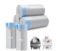 200 bolsas de arena automáticas para gatos para Petpivot Autoscooper 11/12 NeakasaM1 cajas de arena para gatos autolimpiables con parte superior abierta, a prueba de fugas, con cordón, sin perfume, 27