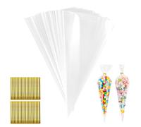 200 bolsas de caramelos, con 120 unidades doradas para cumpleaños, bodas, fiestas de Navidad