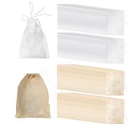 200 bolsas de filtro de té, bolsas de té vacías de hojas sueltas, bolsas de malla para colador de té, bolsas aislantes de té, bolsas vacías con cordón