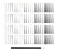 200 brochas para labios, brocha correctora para pintalabios, aplicador de pintalabios, aplicador de pintalabios, herramienta para pintalabios, kit de maquillaje para mujeres y niñas (negro)