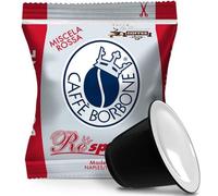 CAFFÈ BORBONE RESPRESSO - MISCELA ROSSA - Box 100 CÁPSULAS COMPATIBLES NESPRESSO