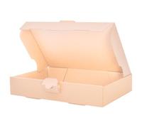 200 cajas maxi carta cajas de envío caja plegable cartón plegable maxi carta 240 x 160 x 45 mm, marrón, MB-3 | solución de envío estable para artículos pequeños | embalaje de cartón