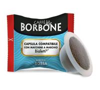 200 Cápsulas Café Borbón ROJO Mezcla ROJO Compatibles Máquinas Bialetti ®