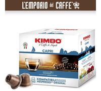 200 Cápsulas Compatibles Nespresso Café Kimbo Capri Sabor Profundo E Intenso