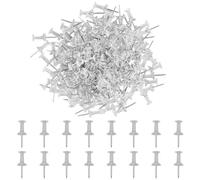 200 chinchetas transparentes, aguja de plástico para dibujar, pines transparentes para colgar en la pared, tablero de corcho, mapas, carteles, fotos, tablón de anuncios, decoraciones de fiesta de