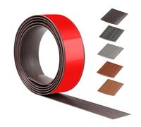 200 cm X 4 cm Tira divisoria de puerta de piso Autoadhesivo,PVC Tira de umbral Para Cocina,Sala De Estar O Bañ,Transición para Suelo Para Unir Huecos De Suelo O Baldosas(Nogal Negro)