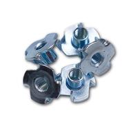 200 De Impacto tuercas M4 galvanizado hcaq6161 Escalada asas paredes de escalada