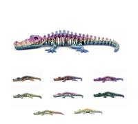 200 Dinosaurio Articulado Crocodile de Juguete. Juguetes Dinosaurios. Regalo Niño Pequeño. Decoración Hogar. Muñecos y Figuras Articulados. Figuras Impresión 3D. Dinossauros Brinquedos. Tamaño S