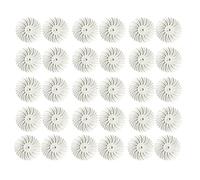 200 discos de cerdas radiales de 1 pulgada con mandril, cepillos de rueda de pulido for limpiar joyas de metal.(5000)