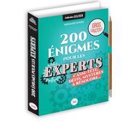 200 énigmes pour les experts - crayon offert: Casse-tête, défis, mystères à résoudre... Avec 1 crayon