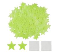200 Estrellas Fluorescentes, Pegatinas Luminosas en la Oscuridad, Plástico, para Habitación de Niños y Coche