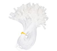 200 extensiones de cabello invisibles con hilo elástico, fuerte enlace, línea de pescado transparente para proyectos de peinado DIY