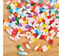 200 frascos de cápsula de mensaje, cápsula de mensaje, cápsula de mensaje, cápsulas coloridas de la amistad, cápsula de letras de mensaje, para Navidad, San Valentín, aniversario, cumpleaños, boda