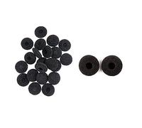 200 fundas de esponja negra para auriculares, almohadillas de esponja intercambiables, almohadillas de espuma para los oídos, buen aislamiento acústico, anticaídas