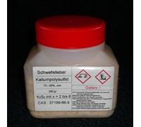 200 g azufre Hígado, potasio Poly sulfuro k2sx (75 - 85% pura) Cobre, Plata beizen (Artificial Envejecer Lassen)